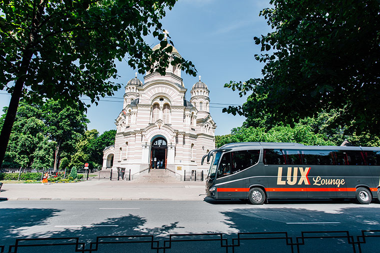 Where does Lux Express stop in Riga? See the city stops.