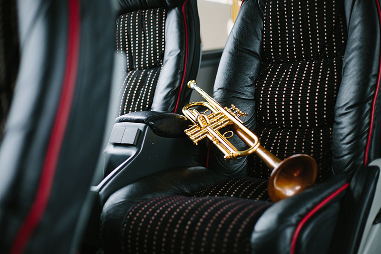 Musical Instruments and Fragile Items on the Bus